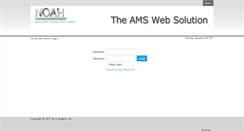 Desktop Screenshot of ams.enoah.com